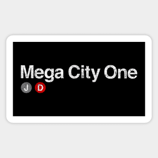 Mega City One Sticker